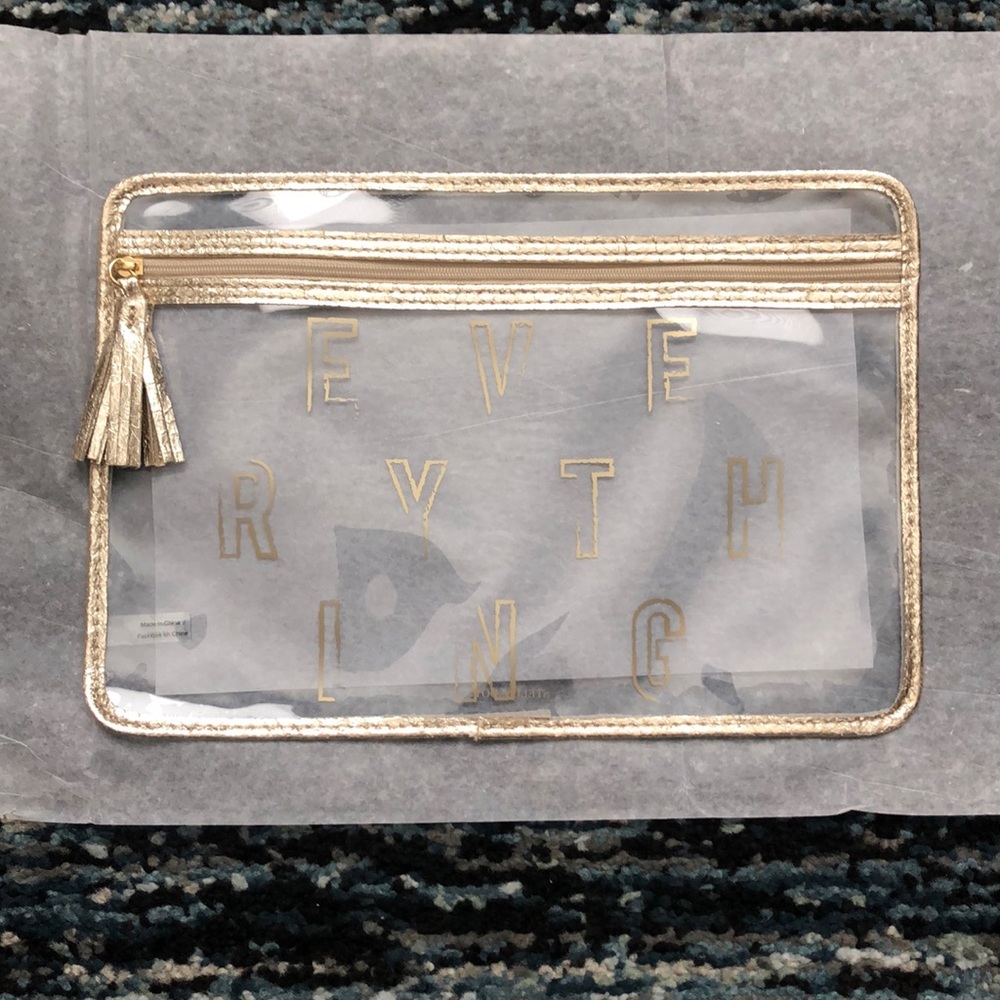 Stella & Dot Clear Pouch